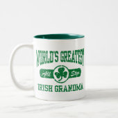Irish Grandma Tweekleurige Koffiemok (Links)