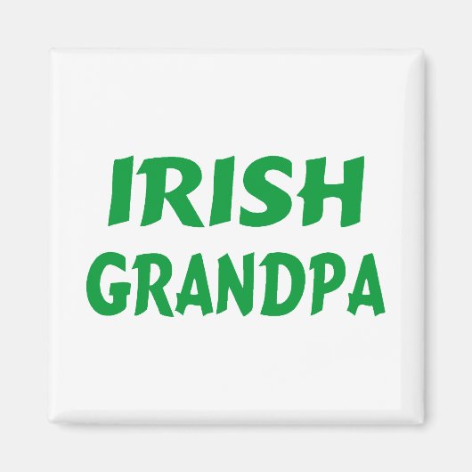Irish Grandpa Magneet (Voorkant)