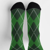Irish Green Argyle Sokken (Top)