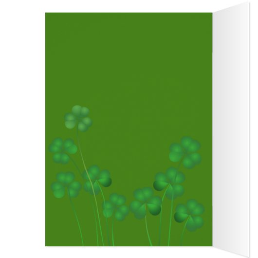 Irish Green Beer in shamrocks (Binnen (Links))