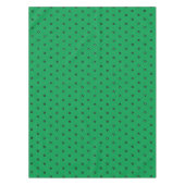 Irish Green Black White Dot - Changeable Backgroun Tafelkleed (Voorkant)