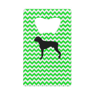 Irish Green Chevron met Boxer Creditkaart Flessenopener