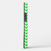 Irish Green Chevron met Dachshund Case-Mate iPhone Case (Achterkant / Rechts)