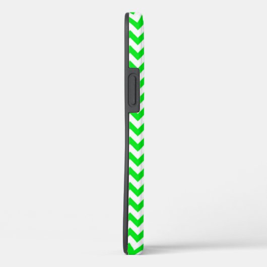 Irish Green Chevron met Dachshund Case-Mate iPhone Case (Achterkant / Rechts)