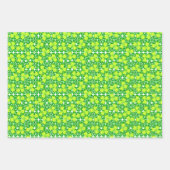 Irish Green Clover Inpakpapier Vel (Voorkant 2)