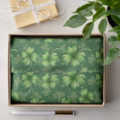 Irish Green Four Leaf Clover Tissuepapier (Geschenk)