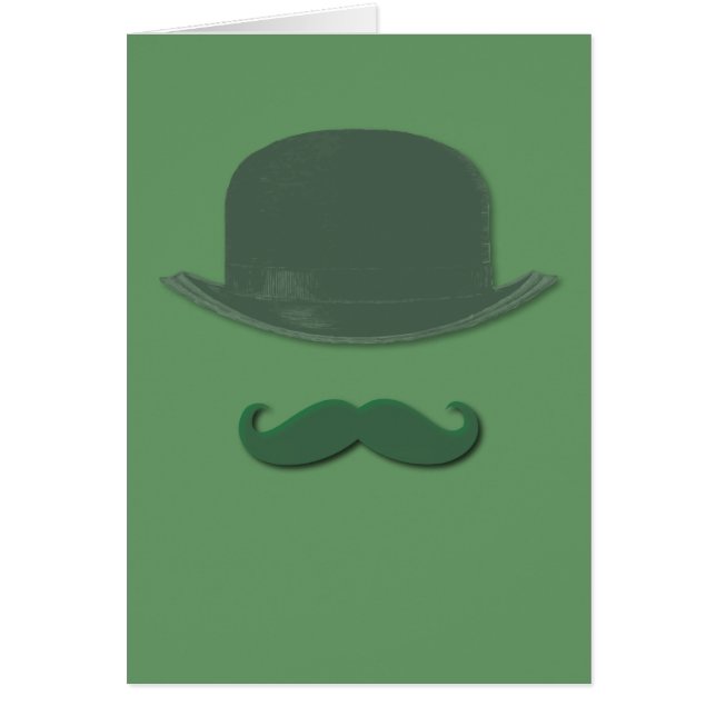 Irish Green Mustache en Derby Pet (Voorkant)