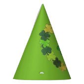 Irish Green Shamrock Clover St. Patrick's Day Feesthoedjes (Links)