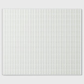 Irish Green Shamrock Stripes Cadeaupapier (Vlak)