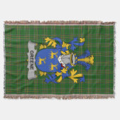 Irish Greene Coat of Arms Family Crest Ireland Deken (Voorkant)