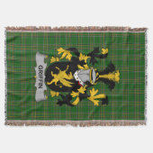 Irish Griffin of O_Griffy Wapen Familiezorg Deken (Voorkant)