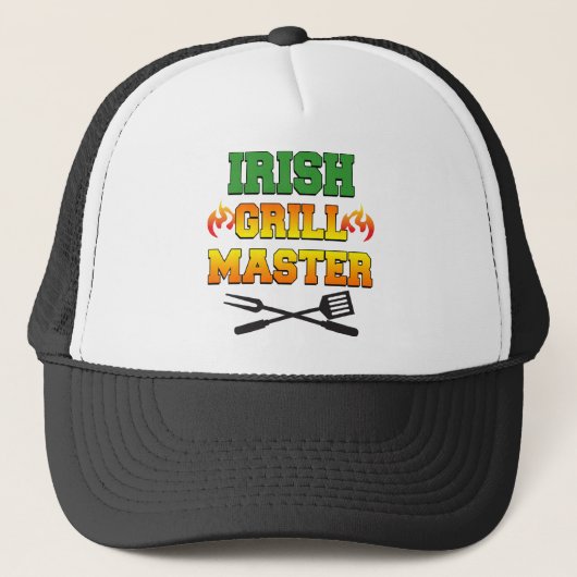 Irish Grill Master Trucker Pet (Voorkant)