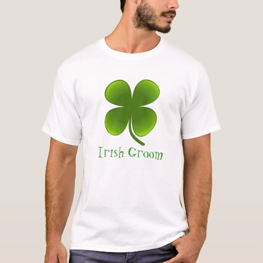 Irish Groom T-shirt (Voorkant)