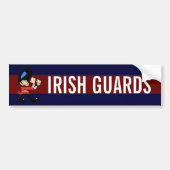 IRISH GUARDS BUMPERSTICKER (Voorkant)