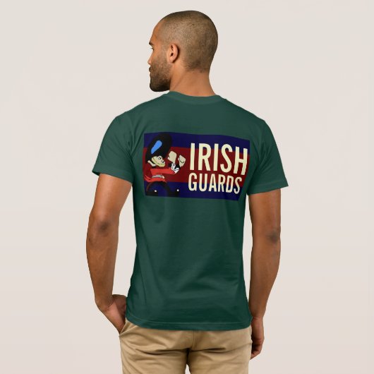 IRISH GUARDS T-SHIRT (Achterkant volledig)