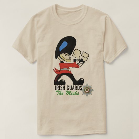 IRISH GUARDS T-SHIRT (Design voorkant)