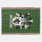 Irish Guillim Coat of Arms Family Crest Ireland Deken (Voorkant)
