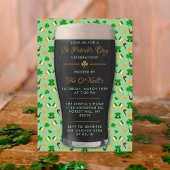 Irish Guinness Pint St. Patrick's Day Party Kaart