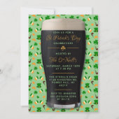 Irish Guinness Pint St. Patrick's Day Party Kaart (Voorkant)