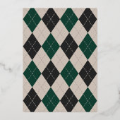 Irish Guinness Pint St. Patrick's Day Party Real Folie Uitnodiging (Achterkant)