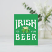 IRISH HAD JE BIER BRIEFKAART (Staand voorkant)