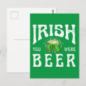 IRISH HAD JE BIER BRIEFKAART (Voorkant / Achterkant)