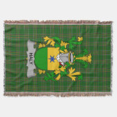 Irish Haly or O_Haly Wapen Familie Crest Ir Deken (Voorkant)
