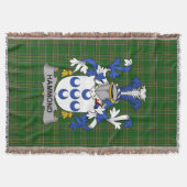 Irish Hammond Coat of Arms Family Crest Ireland Deken (Voorkant)