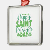 Irish Happy Saint Patrich S Day Metalen Ornament (Links)
