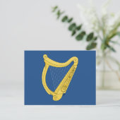 Irish Harp Briefkaart (Staand voorkant)
