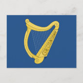 Irish Harp Briefkaart (Voorkant)