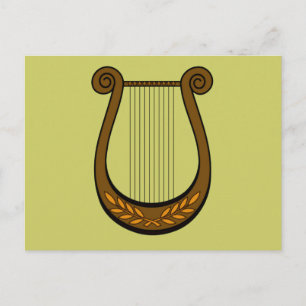 Irish Harp Briefkaart