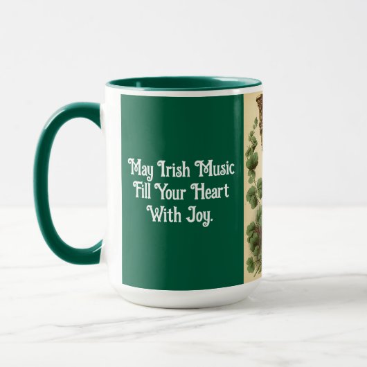 Irish Harp Combo Mug Mok (Links)