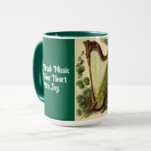 Irish Harp Combo Mug Mok (Voorkant links)