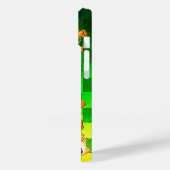 IRISH HARP, GREEN GOLD SHAMROCKS St Patrick's Day Case-Mate iPhone Case (Achterkant / Links)