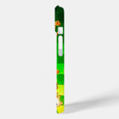 IRISH HARP, GREEN GOLD SHAMROCKS St Patrick's Day Case-Mate iPhone Case (Achterkant / Links)