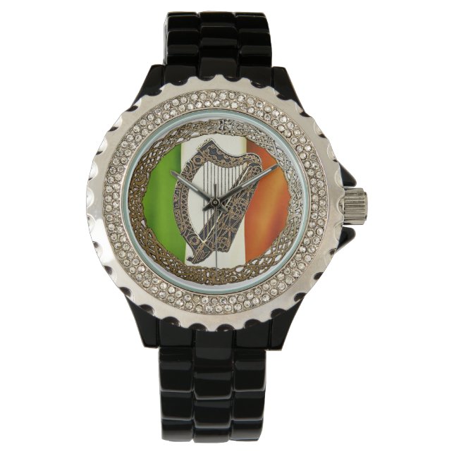Irish Harp Horloge (Voorkant)