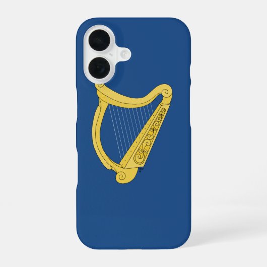 Irish Harp iPhone 16 Hoesje (Achterkant)