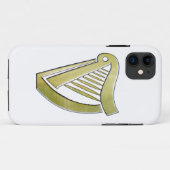 Irish Harp iPhone hoesje (Achterkant (horizontaal))