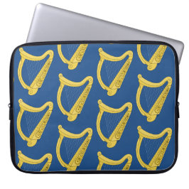 Irish Harp Laptop Sleeve