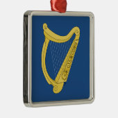 Irish Harp Metalen Ornament (Rechts)