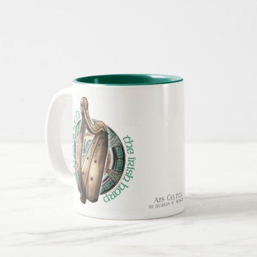 Irish Harp Mok (Voorkant links)