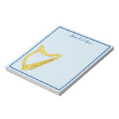 Irish Harp Notitieblok (Linkerzijde)