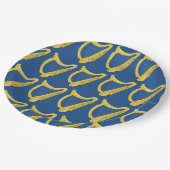 Irish Harp Papieren Bordje (Gekanteld)