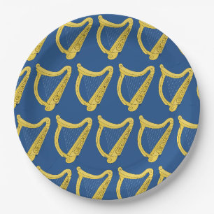 Irish Harp Papieren Bordje