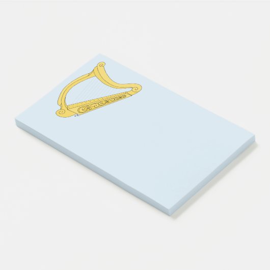 Irish Harp Post-it® Notes (Schuin)