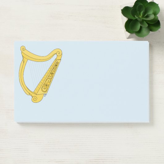 Irish Harp Post-it® Notes (Kantoor)