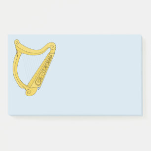 Irish Harp Post-it® Notes