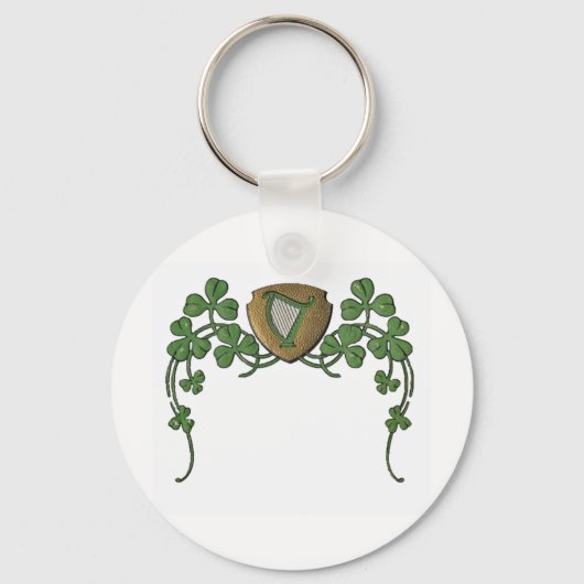 Irish Harp Sleutelhanger (Voorkant)