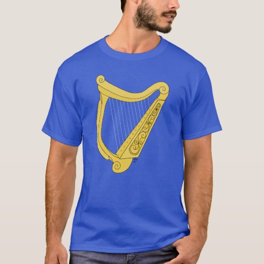 Irish Harp T-shirt (Voorkant)